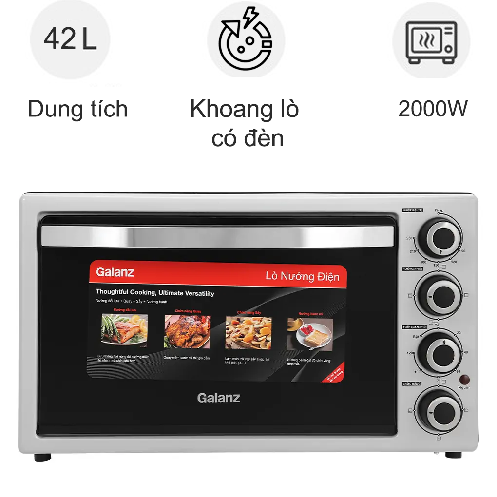 Lò nướng Galanz KWS2042LQ-H8UK 42 lít