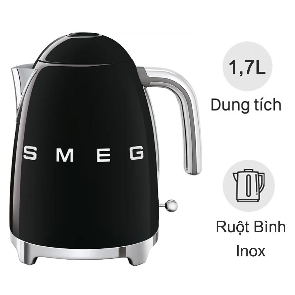 Bình đun siêu tốc Smeg KLF03BLEU