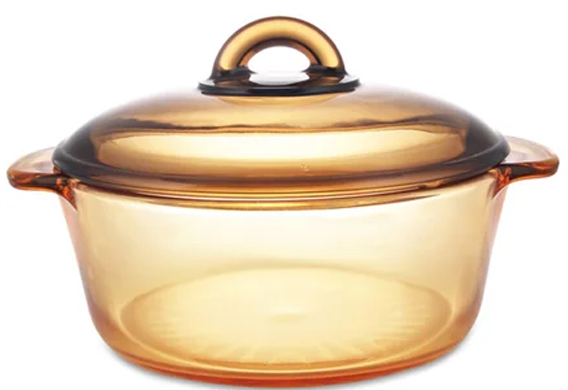 Nồi thủy tinh Luminarc Amberline Granite 5L  (Sản phẩm trưng bày)