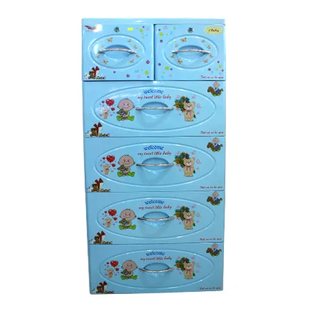 Tủ IBABY 05 Ngăn Kn Trắng - Dương- 6011