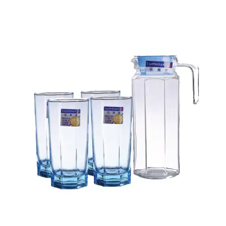 Bộ B&igrave;nh Ly TT FRIDGE ICE BLUE 5 M&oacute;n