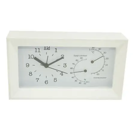 Đồng Hồ Để B&agrave;n EG6714TH WHITE