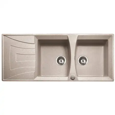 Chậu Rửa Đ&aacute; Nh&acirc;n Tạo UNIVERSO 2B 1D