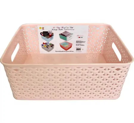 Rổ Nhựa Mây Chữ Nhật TL1-952 25.5CM