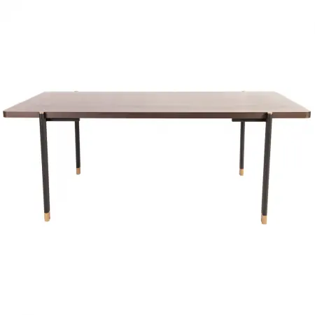 Bàn Ăn BOSA CP1710D-V71/SS4/SS7 200CM Nâu Đậm