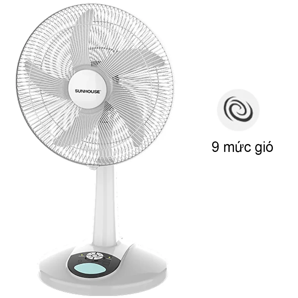 Quạt sạc Sunhouse SHD7228