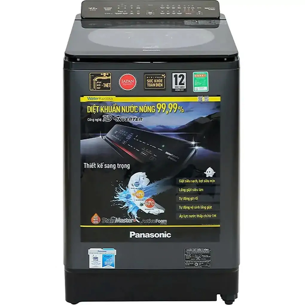Máy giặt Panasonic NA-FD125V1BV Máy giặt Panasonic NA-FD125V1BV