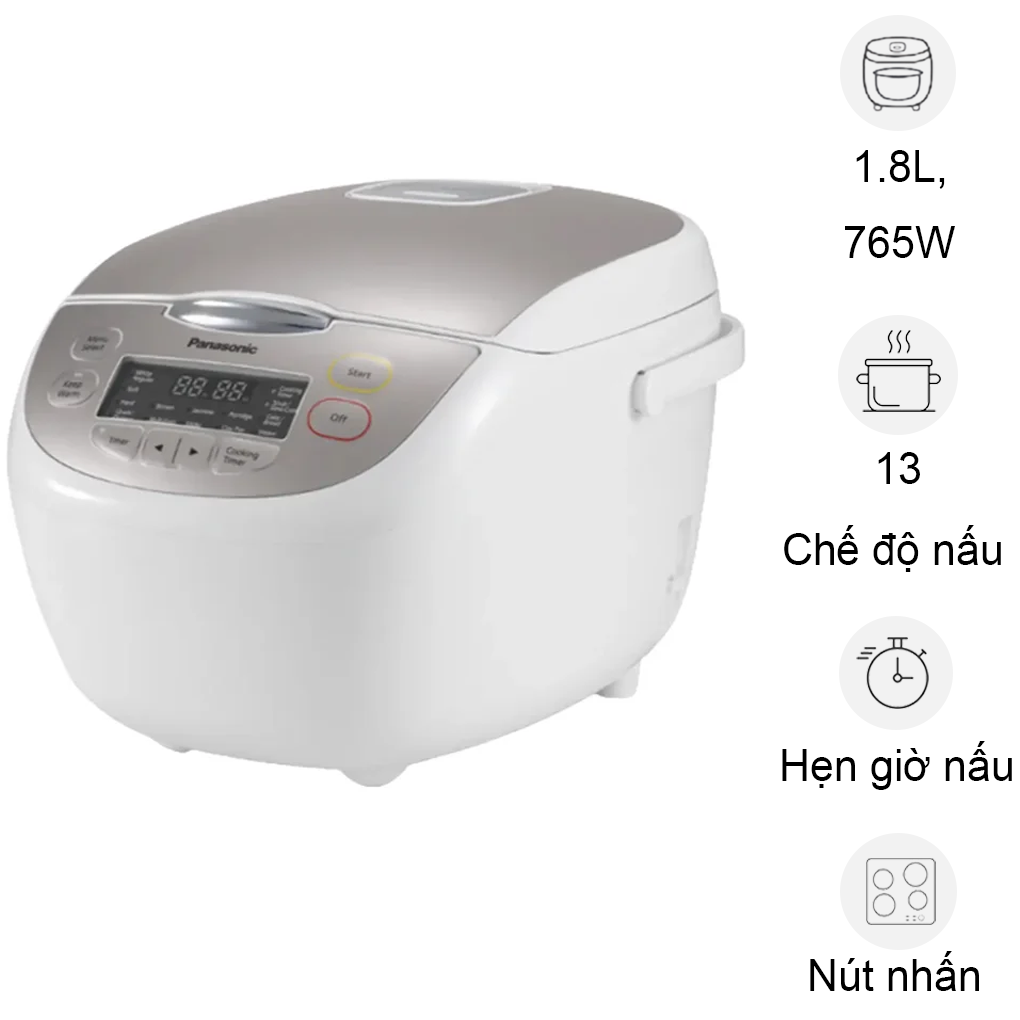 Nồi Cơm Điện Tử SR-CP188NRAM 1.8 L&iacute;t