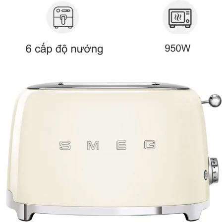 Máy Nướng Bánh Mì TSF01CREU - Kem