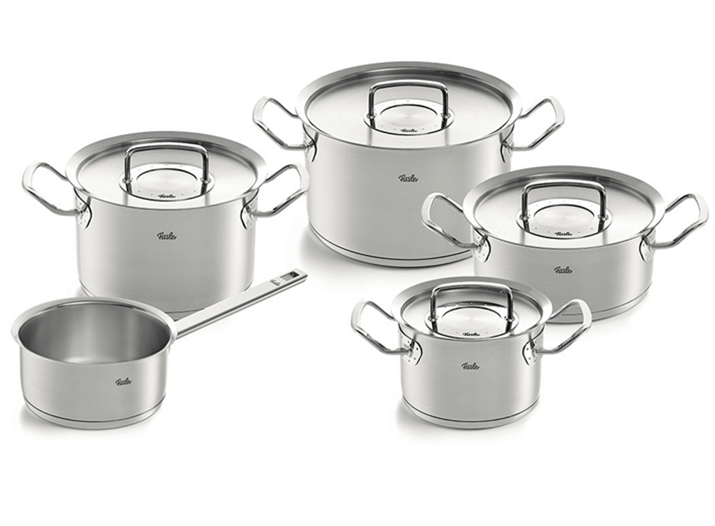 Bộ Nồi 5 Món Fissler OPC2 Nắp Inox - Xuất Xứ Đức