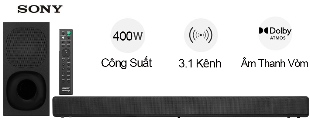 Loa Soundbar Sony HT-G700 C SP1  (Sản phẩm trưng bày)