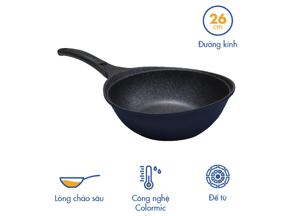 Chảo Không Dính Korea King KW-26CI  (Sản phẩm trưng bày)