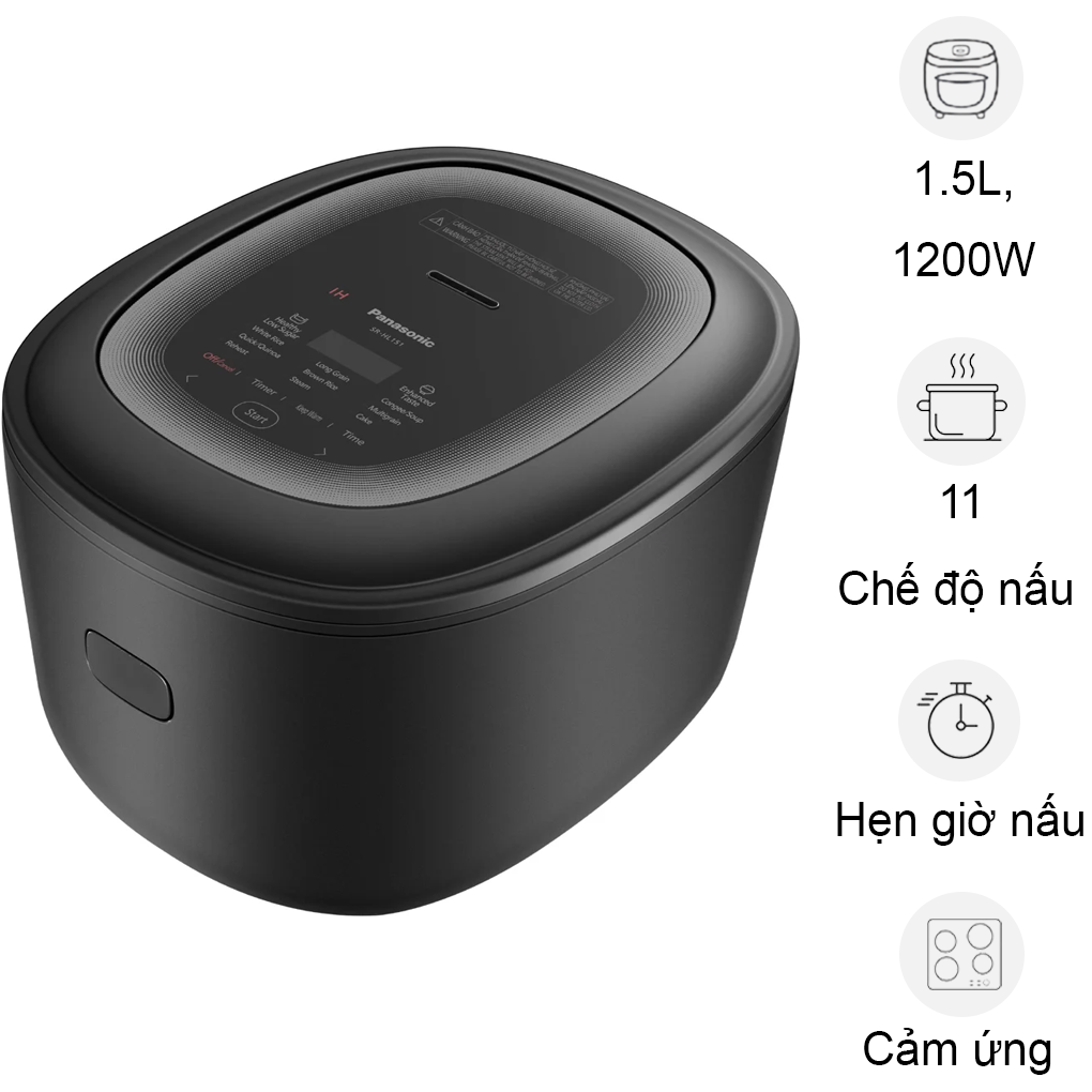 Nồi Cơm Điện Tử Cao Tần Giảm Đường Panasonic SR-HL151KRA 1.5 Lít