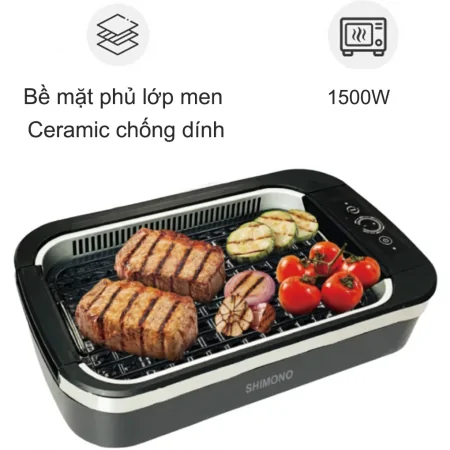 Bếp Nướng Không Khói SM-SLG158