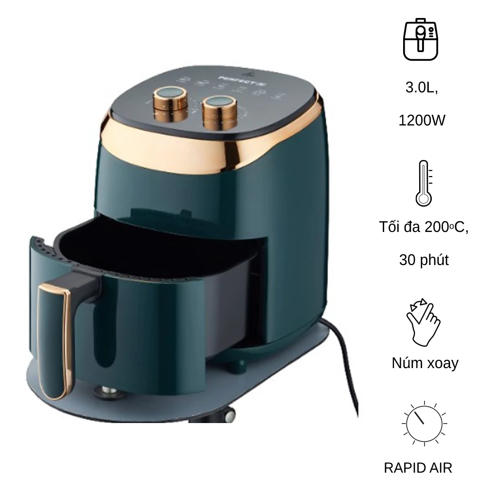 Nồi Chiên Không Dầu Perfect PF-G03