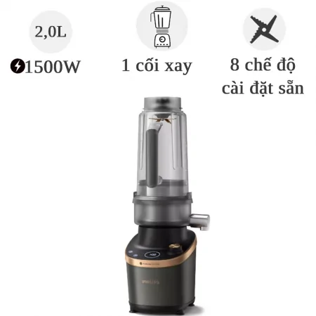 4. So sánh máy xay sinh tố và máy ép trái cây Philips