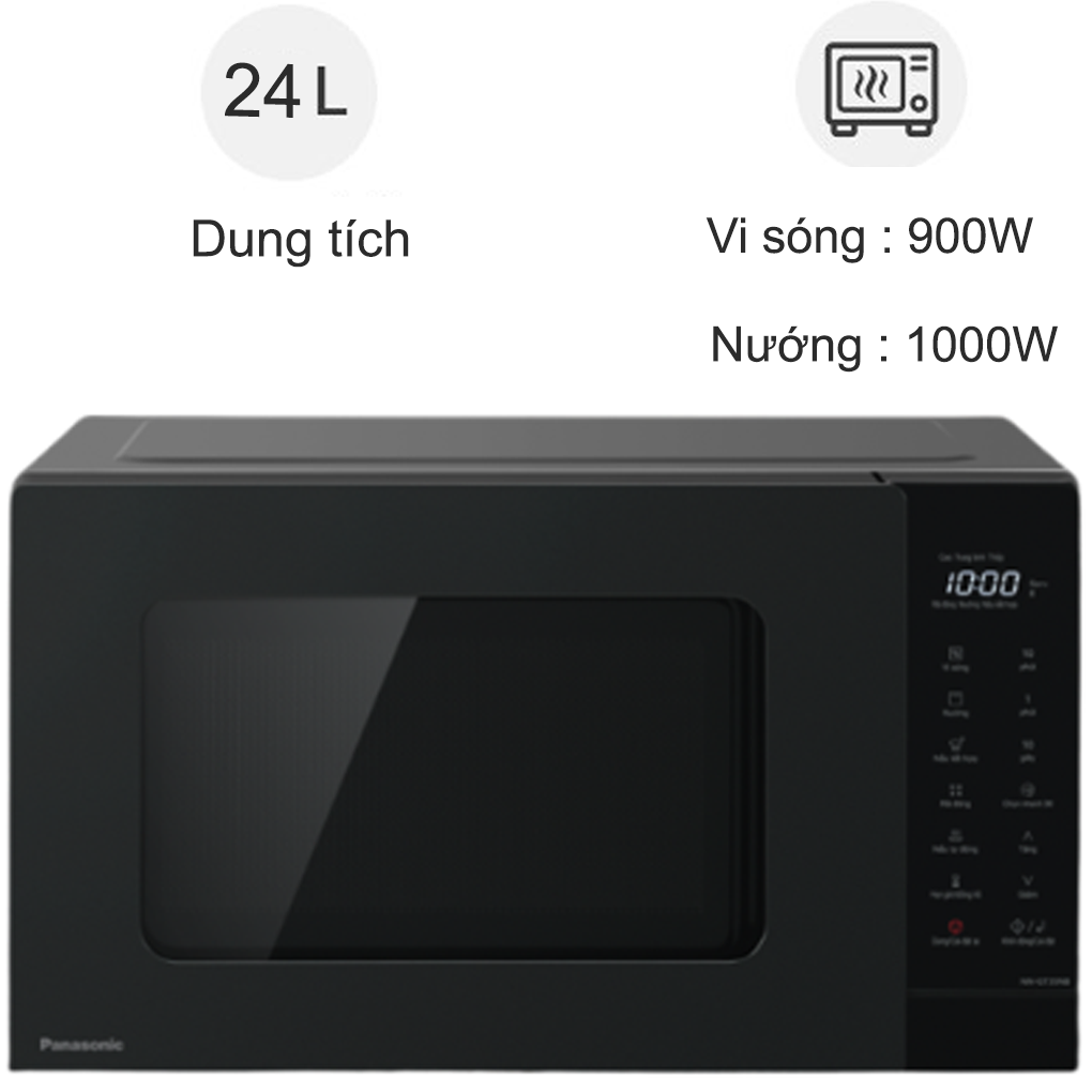 Lò Vi Sóng Có Nướng Panasonic NN-GT35NBYUE 24 Lít