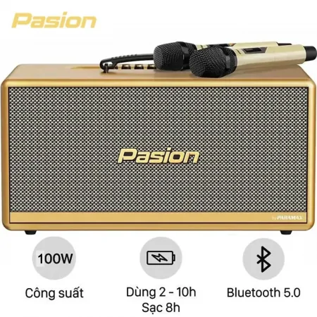 Loa Di Động Xách Tay PASION 2c (Màu Vàng)