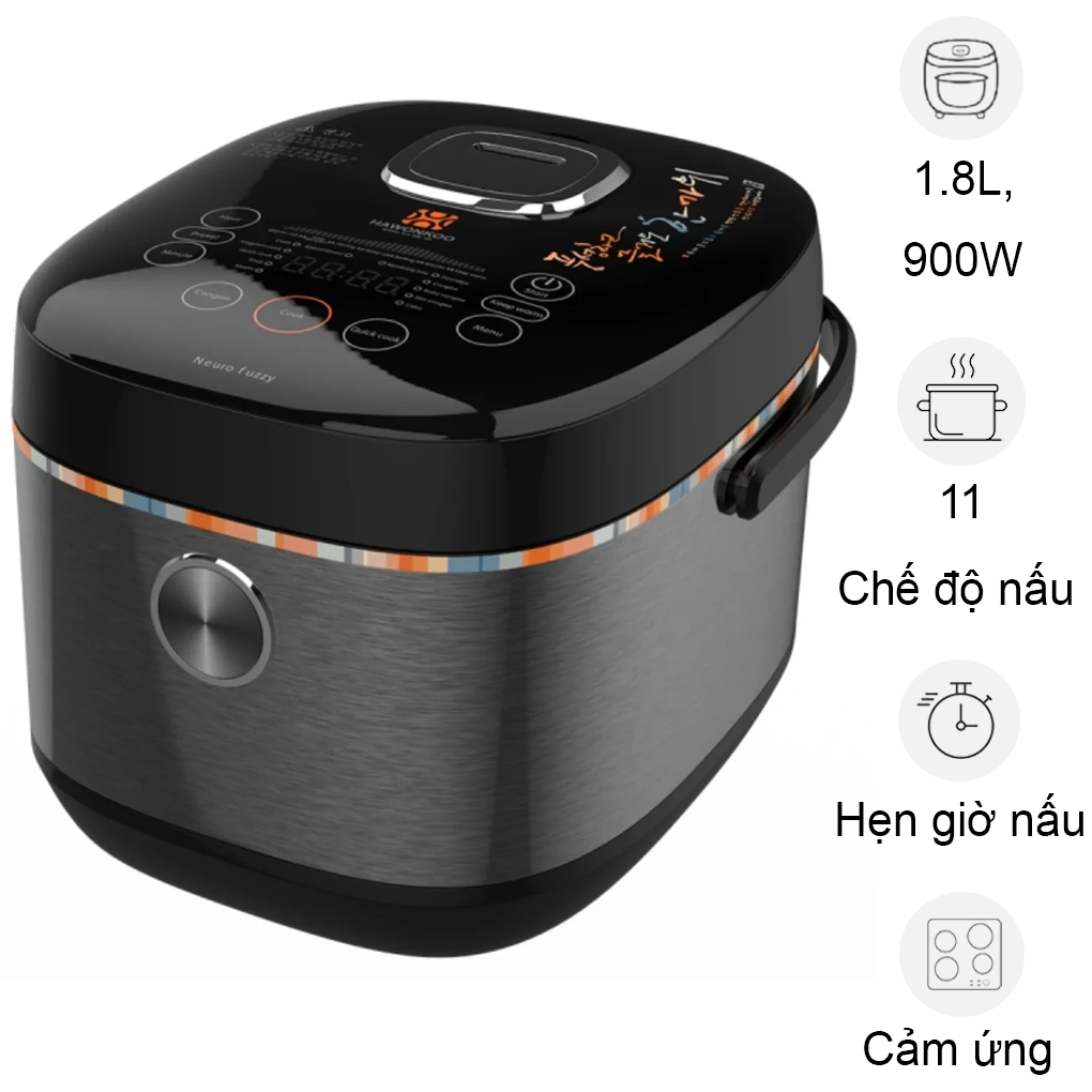 Nồi Cơm Điện Tử Hawonkoo RCH-180-BA  (Sản phẩm trưng bày)