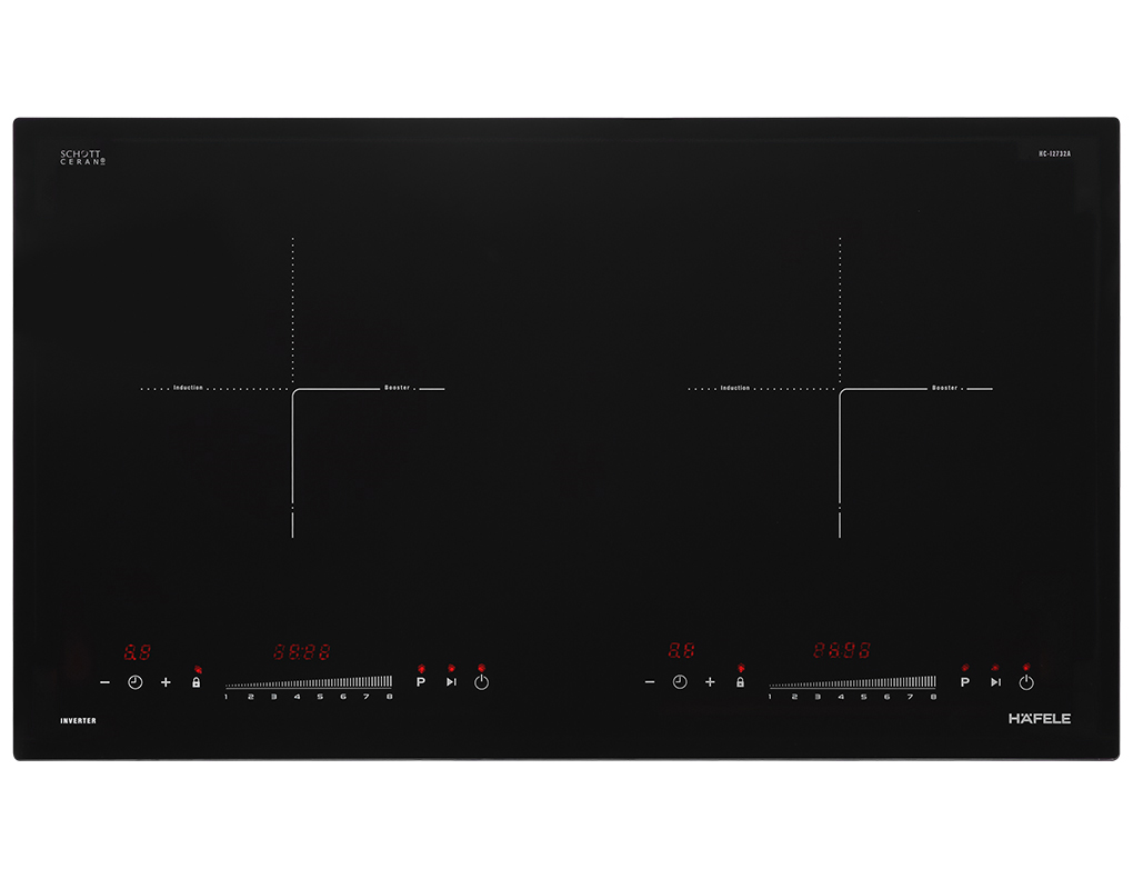 Bếp Từ 2 Vùng Nấu Hafele HC-I2732A/ 536.61.726 - Malaysia