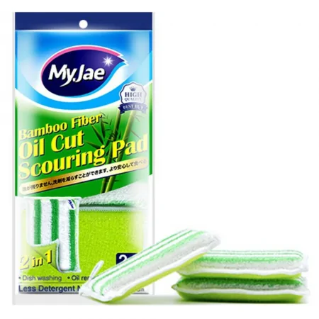 Miếng Rửa Chén Sợi Tre Đánh Bay Dầu Bẩn