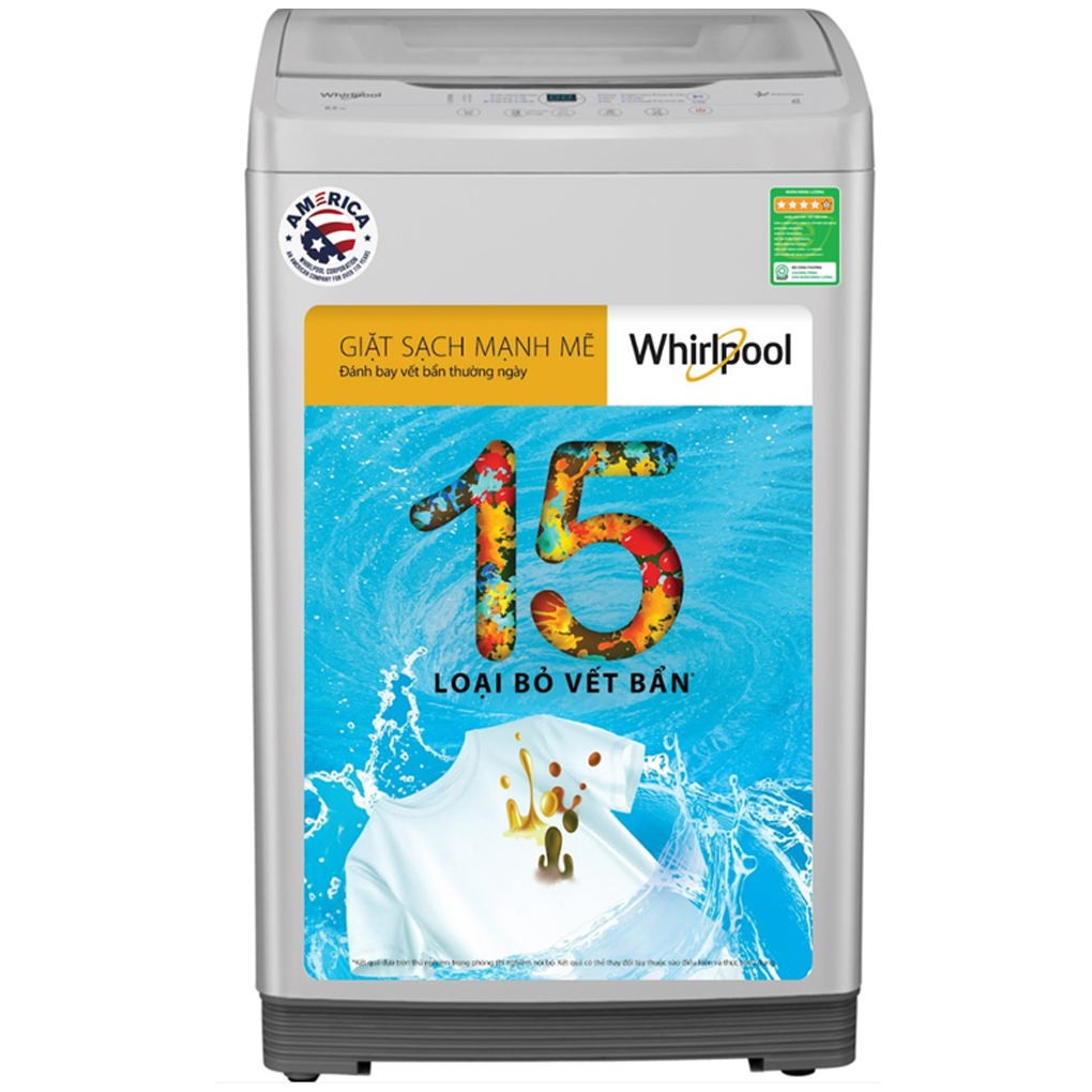 Máy Giặt Whirlpool 8.5 Kg VWVC8502FS