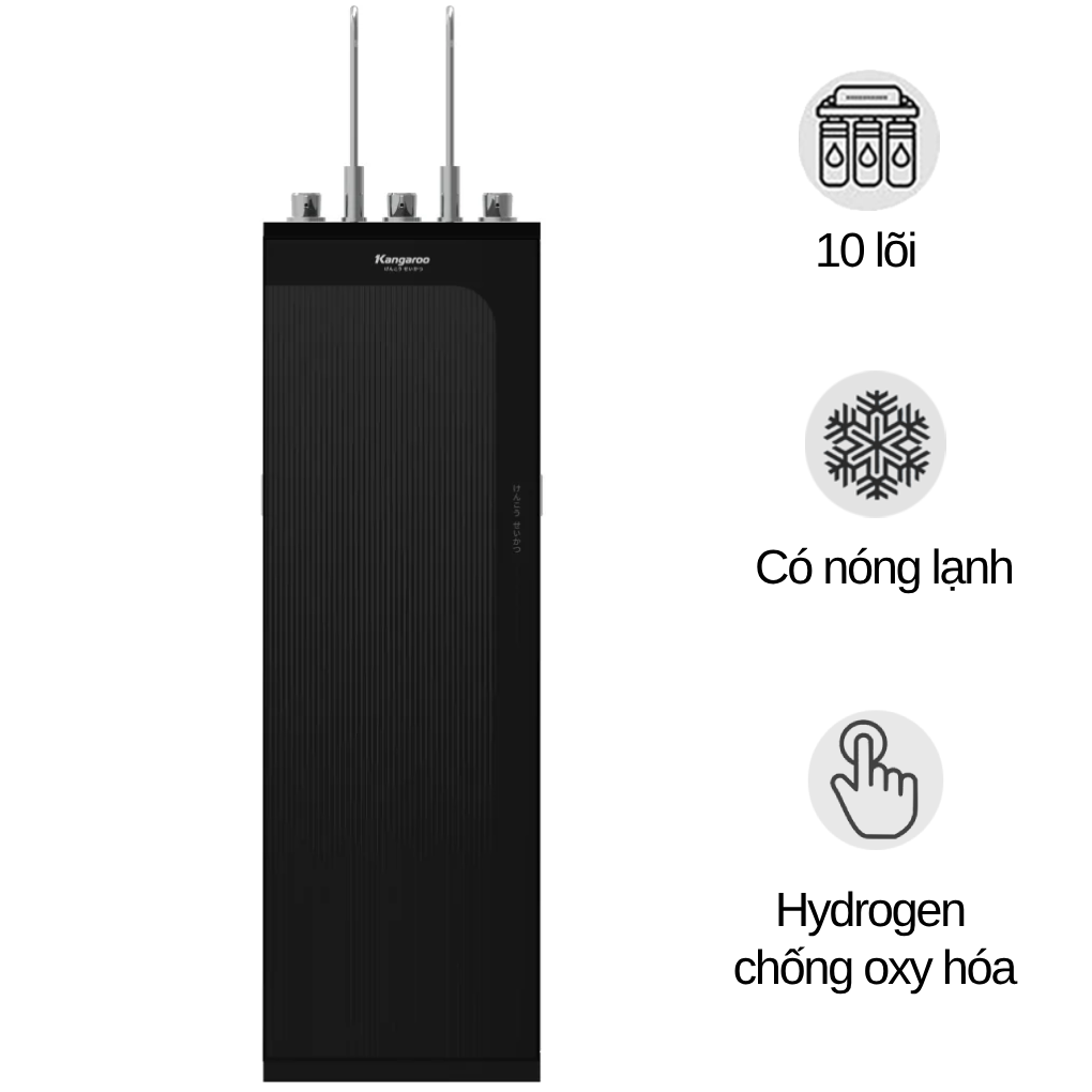 Máy lọc nước RO Hydrogen Kangaroo 2 vòi KG100MVT