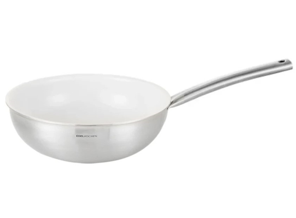 Chảo Sâu Inox 3 Lớp Edelkochen Chống Dính Ceramic 24cm EC-224
