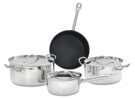 Bộ Nồi Chảo Inox 304 TOM 0707