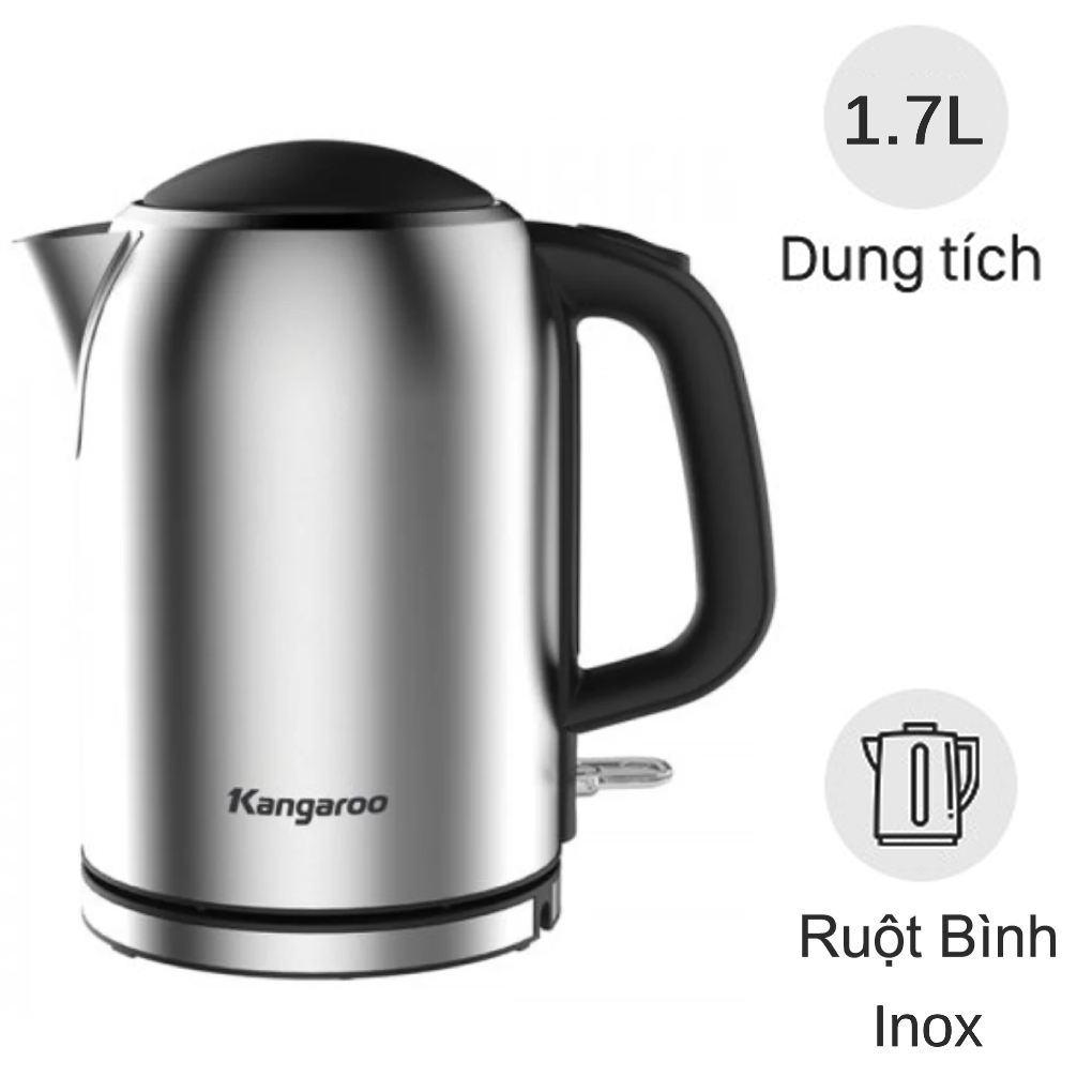 Ấm Đun Nước Kangaroo KG353  (Sản phẩm trưng bày)
