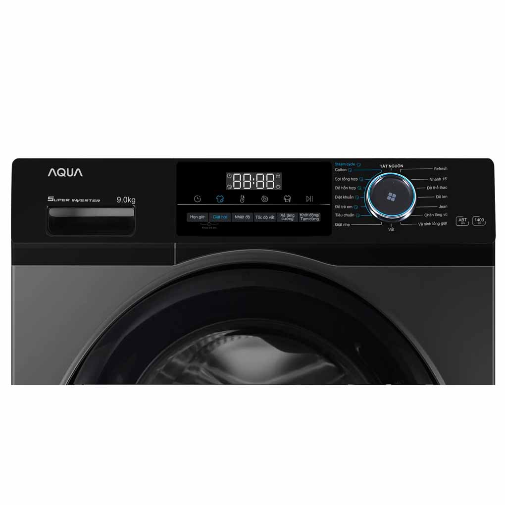 Máy giặt Aqua AQD-A902J.BK - hình ảnh thực tế Máy giặt Aqua AQD-A902J.BK - hình ảnh thực tế
