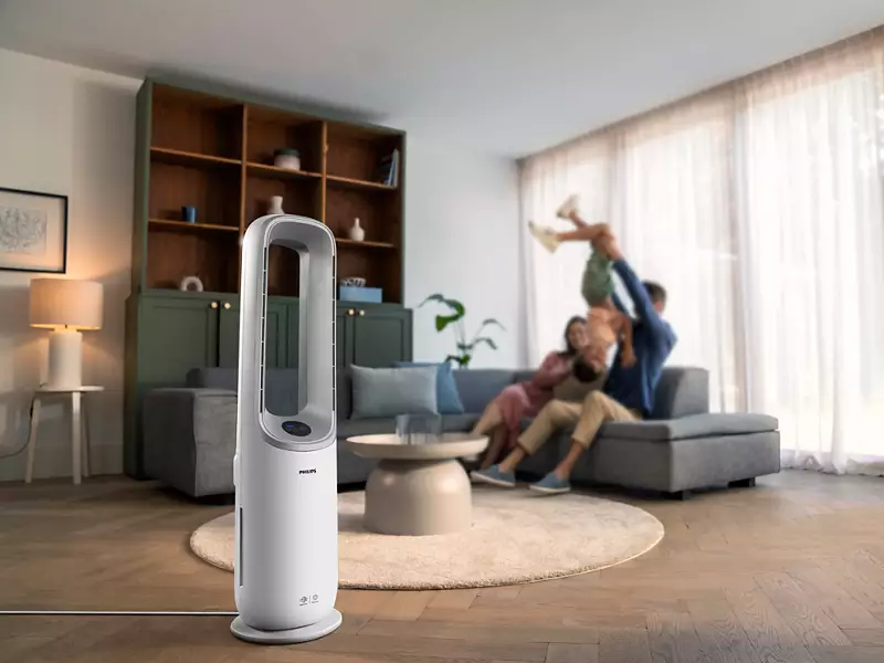 Máy Lọc Không Khí Và Quạt 2 Trong 1 Philips AMF765/30 9