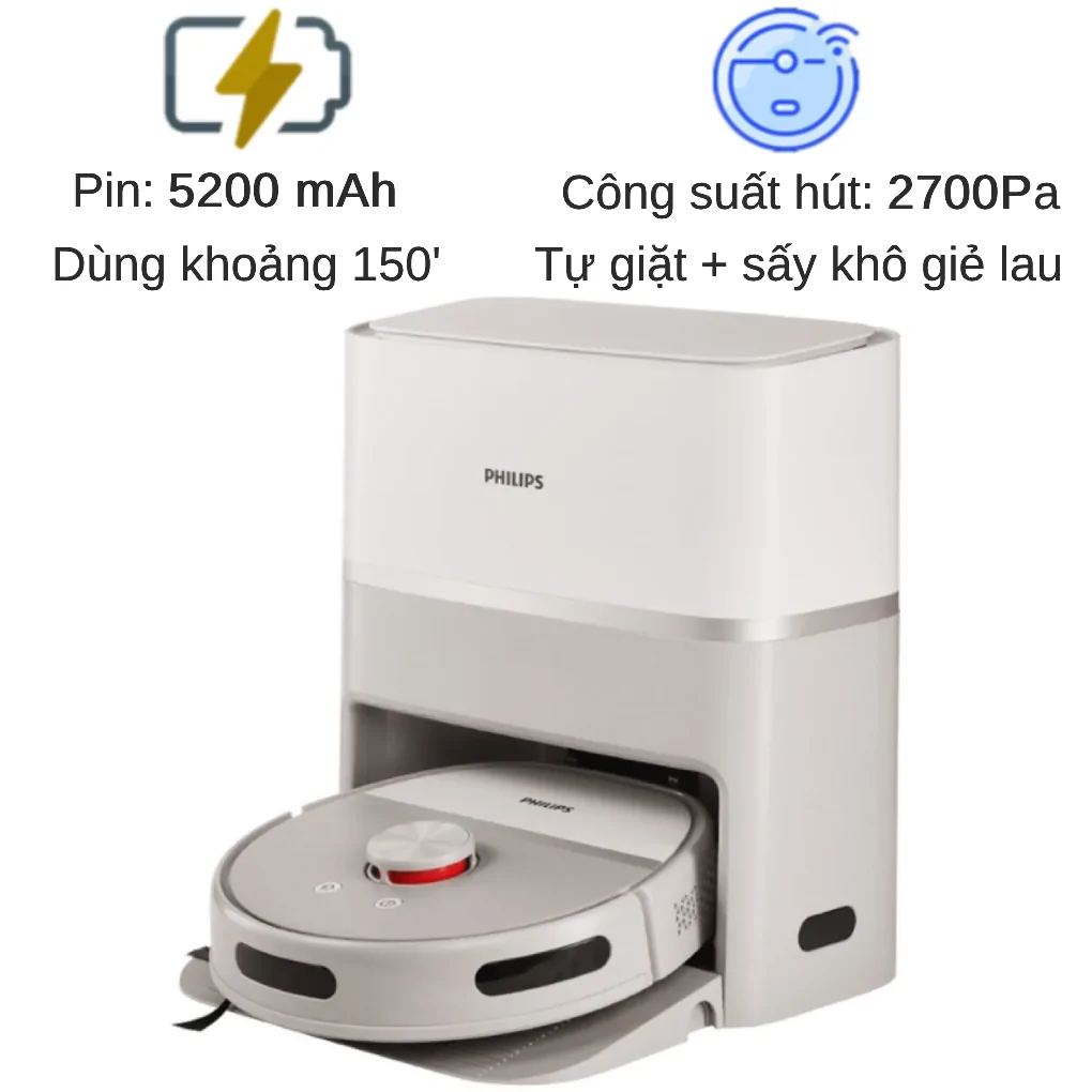 Robot hút bụi Philips XU6500/82 Robot hút bụi Philips XU6500/82