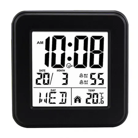 Đồng Hồ Để Bàn ECOCL 202303 Đen