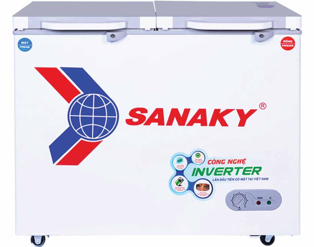 Tủ Đông Mát Sanaky Inverter 220 Lít VH-2899W4K  (Sản phẩm trưng bày)