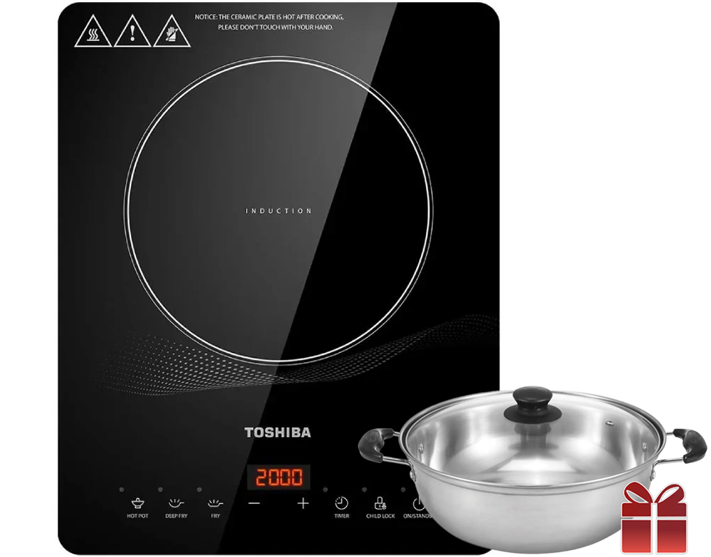 Bếp Điện Từ Toshiba IC-20R1SV chính hãng - Ưu đãi 2025