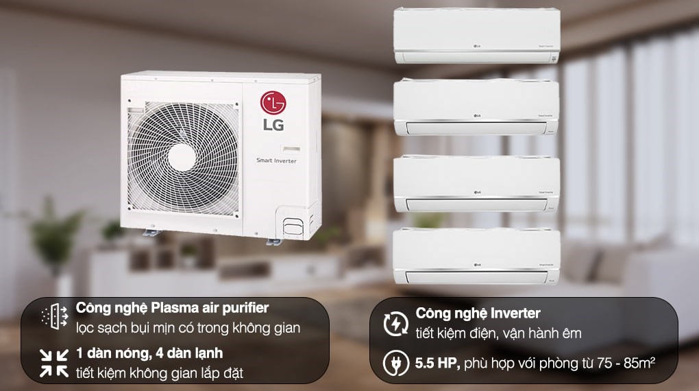 Dàn lạnh máy lạnh LG Z4UQ36GFA0+ AMNQ09GSJB0