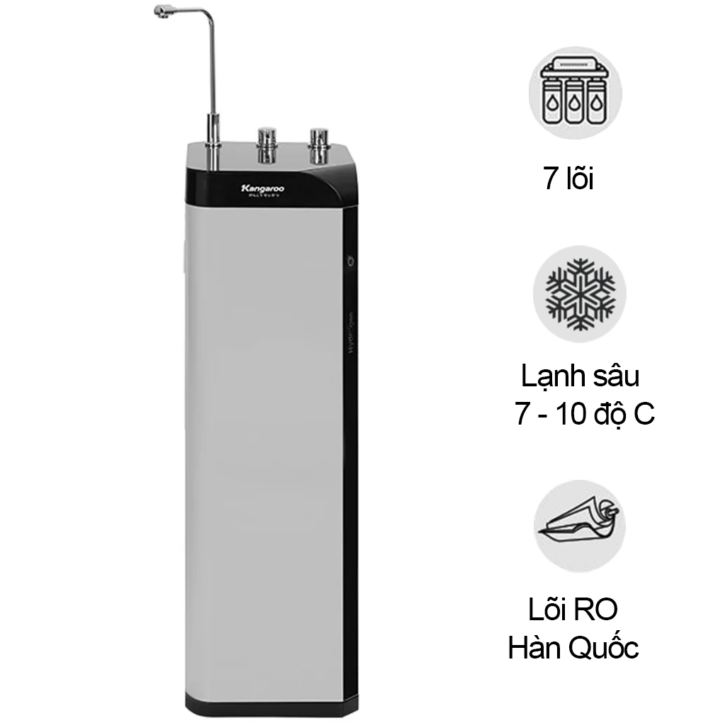 Máy Lọc Nước RO Nóng Nguội Lạnh Kangaroo KG10A10S (Sản phẩm trưng bày)