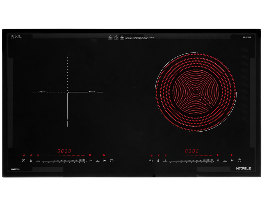 Bếp Từ Hồng Ngoại Hafele HC-H7321B (536.61.856) - Kính Schott 4400W - Malaysia