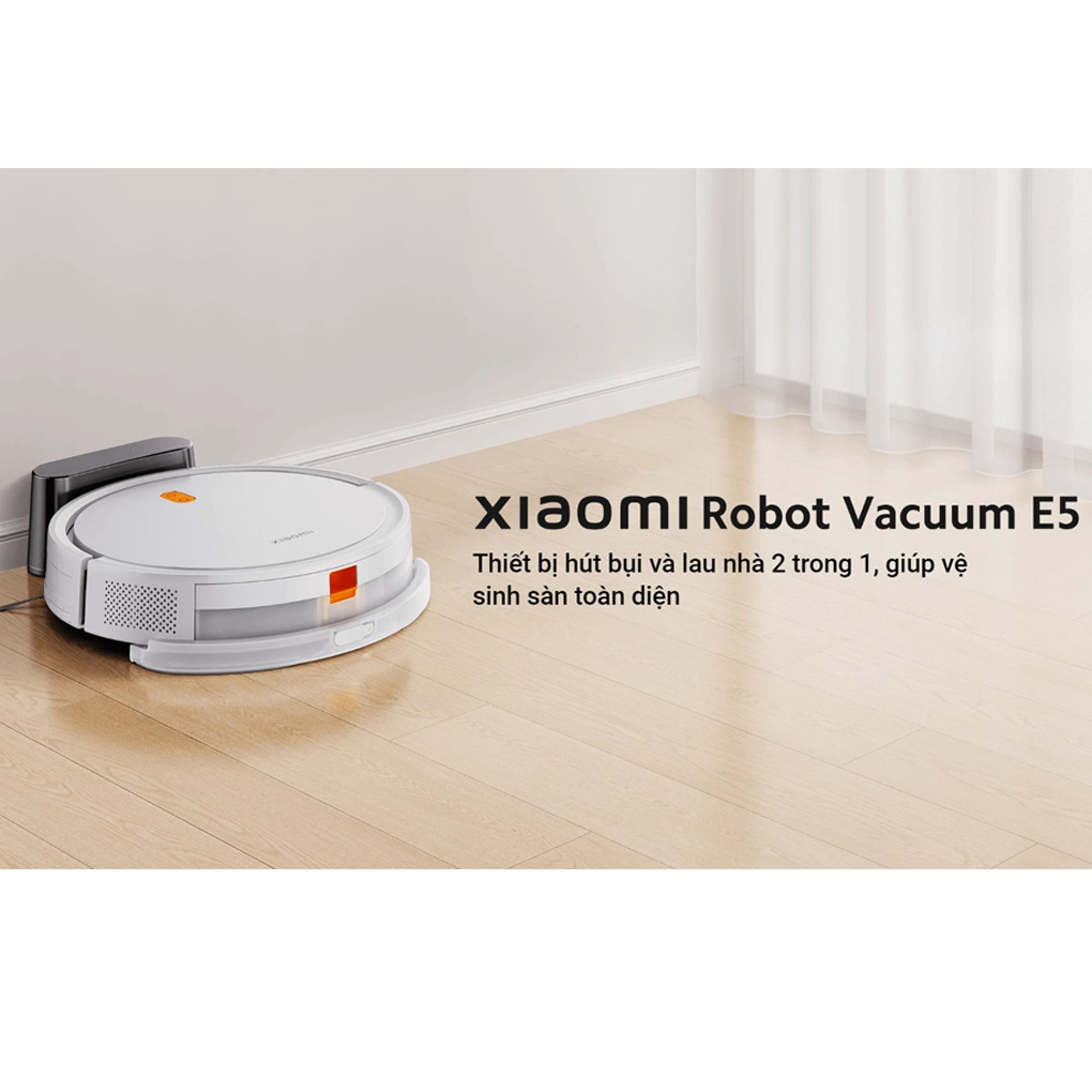 Robot hút bụi Xiaomi Vacuum E5 - chi tiết Robot hút bụi Xiaomi Vacuum E5 - chi tiết