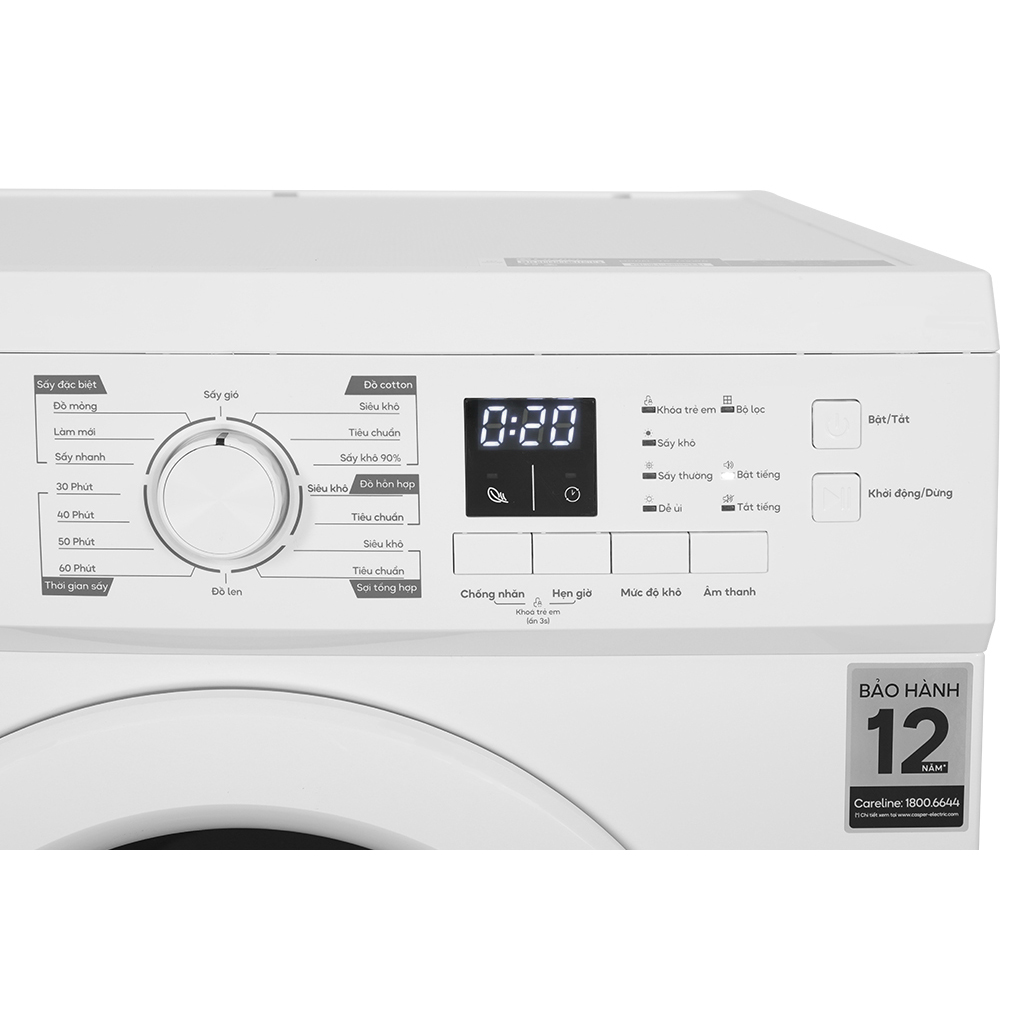 Máy sấy thông hơi Casper TD-72VWD - hình ảnh thực tế Máy sấy thông hơi Casper TD-72VWD - hình ảnh thực tế