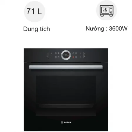 Lò Nướng HMH.HBG633BB1B - Series 8 - Đức