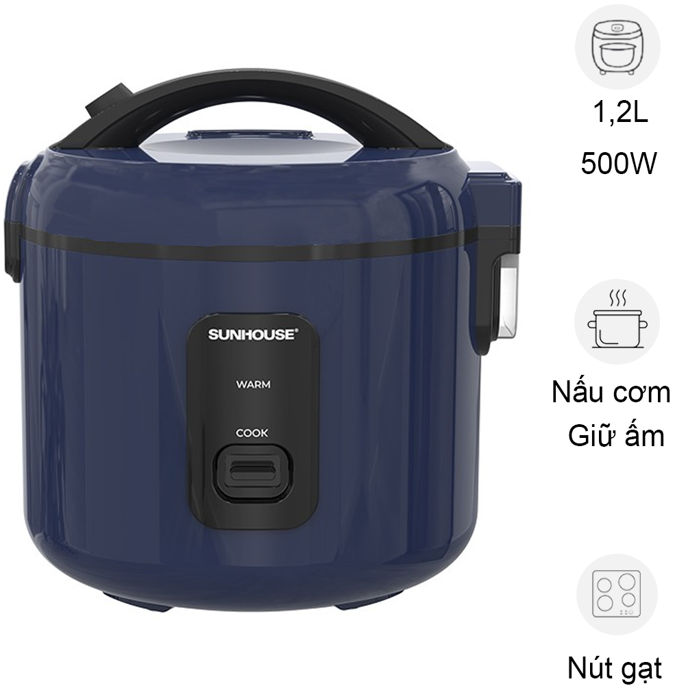 Nồi Cơm Điện Sunhouse SHD8213 1.2 Lít