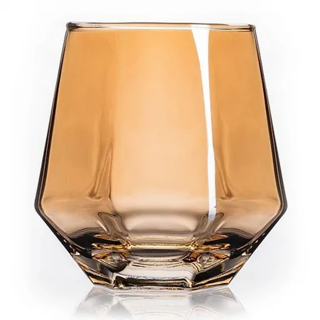 Ly Thấp Thủy Tinh Hexagon Auric 310ml