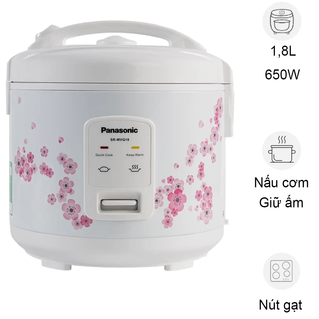 Nồi Cơm Điện Panasonic SR-MVQ18FRAX 1.8 Lít
