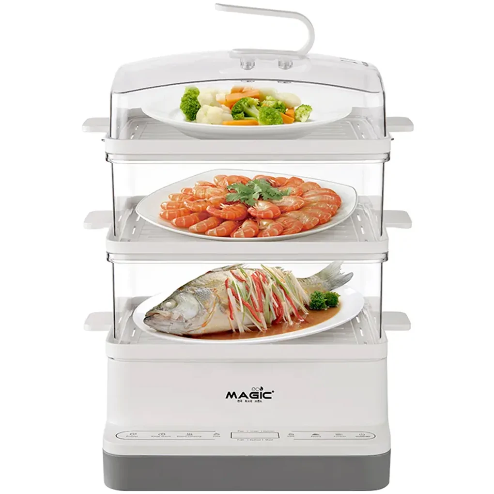Nồi Hấp 3 Tầng Magic Eco AC-280 18 Lít