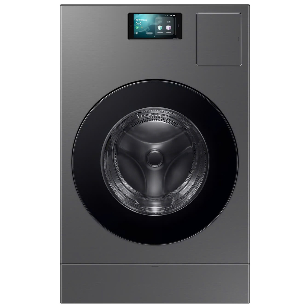 Máy giặt sấy Samsung Bespoke AI giặt 25kg, sấy 15kg WD25DB8995BZSV