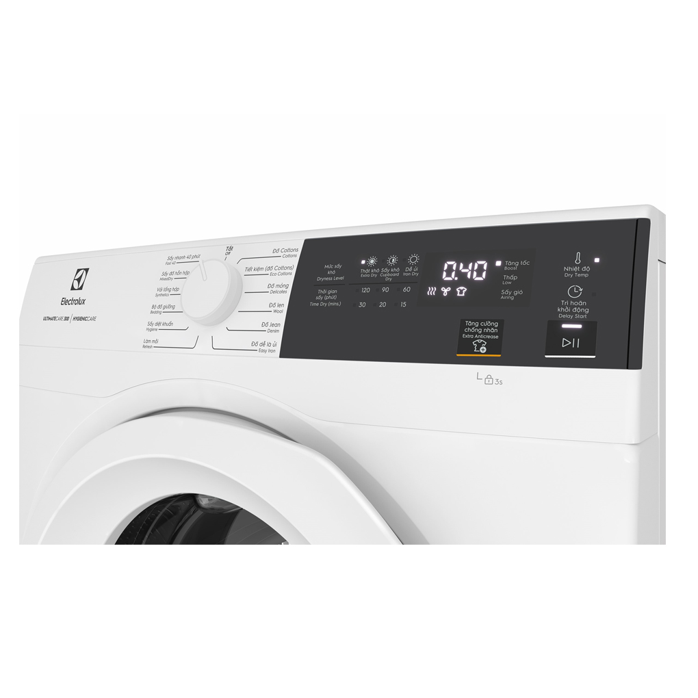 Máy sấy thông hơi Electrolux EDV804H3WC - hình ảnh thực tế
