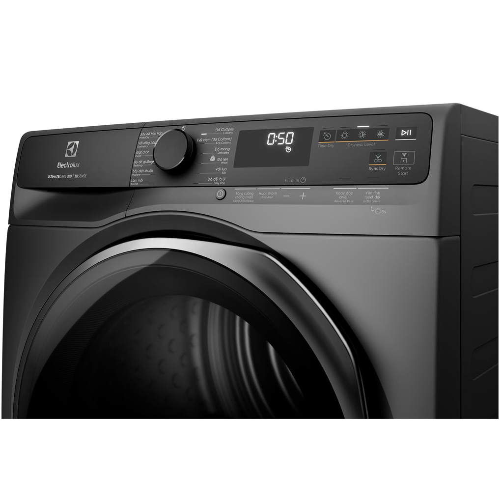 Máy sấy bơm nhiệt Electrolux EDH903R7SC - hình ảnh thực tế Máy sấy bơm nhiệt Electrolux EDH903R7SC - hình ảnh thực tế