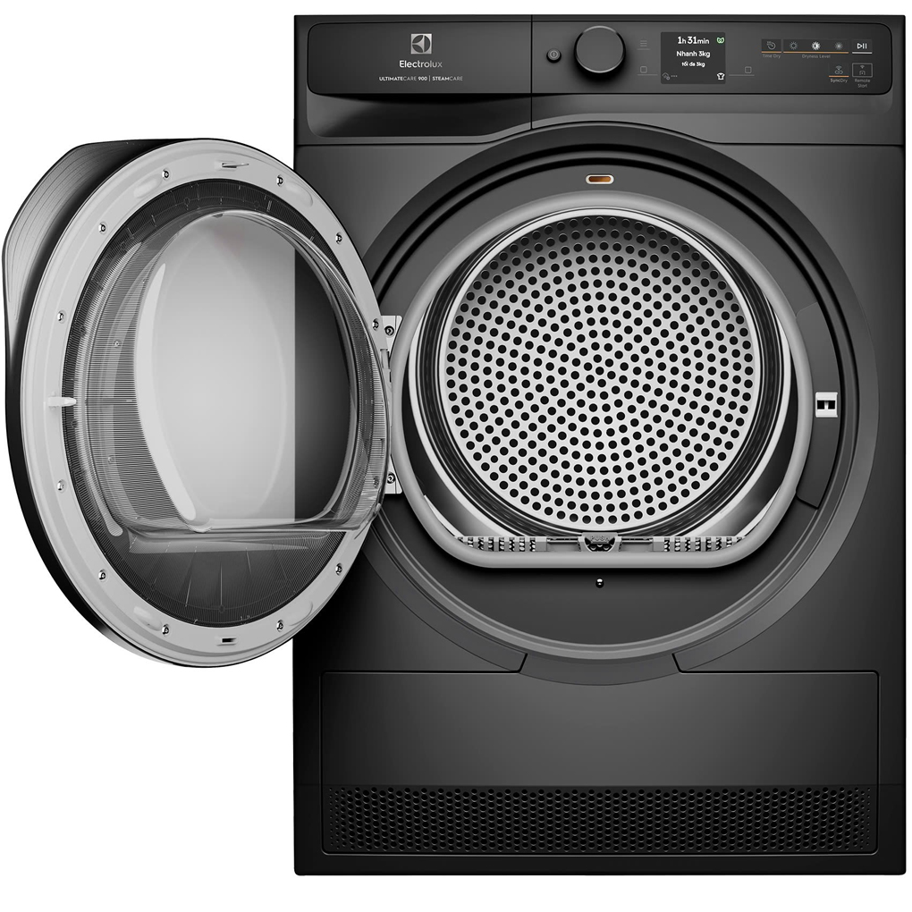 Máy sấy bơm nhiệt Electrolux EDH902R9SC - lồng sấy Máy sấy bơm nhiệt Electrolux EDH902R9SC - lồng sấy
